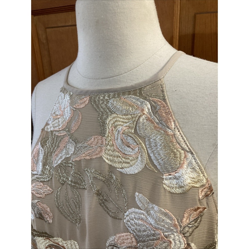 Show Me Your Mumu Gomez Mini Dress Sz M Floral Embroidered A Line Wedding Guest - Picture 2 of 6